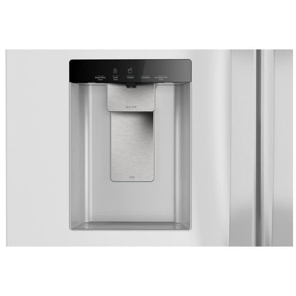 Whirlpool WRFF3536SW French Door Refrigerator, 36 inch Width, ENERGY STAR Certified, 30 cu. ft. Capacity, Water Dispenser (Exterior), Ice Dispenser (Thru Door), White colour