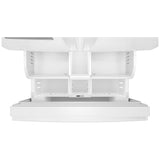 Whirlpool WRFF3536SW French Door Refrigerator, 36 inch Width, 30 cu. ft. Capacity, Water Dispenser (Exterior), Ice Dispenser (Thru Door), ENERGY STAR Certified, White colour