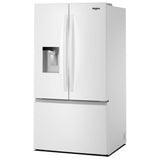 Whirlpool WRFF3536SW French Door Refrigerator, 36 inch Width, 30 cu. ft. Capacity, Water Dispenser (Exterior), Ice Dispenser (Thru Door), ENERGY STAR Certified, White colour