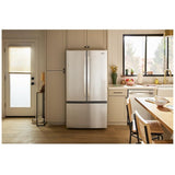 Whirlpool WRFF3536SZ French Door Refrigerator, 36 inch Width, 30 cu. ft. Capacity, Water Dispenser (Exterior), Ice Dispenser (Thru Door), ENERGY STAR Certified, FingerPrint Resistant Stainless Steel colour
