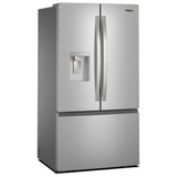 Whirlpool WRFF3536SZ French Door Refrigerator, 36 inch Width, 30 cu. ft. Capacity, Water Dispenser (Exterior), Ice Dispenser (Thru Door), ENERGY STAR Certified, FingerPrint Resistant Stainless Steel colour