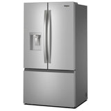Whirlpool WRFF3536SZ French Door Refrigerator, 36 inch Width, 30 cu. ft. Capacity, Water Dispenser (Exterior), Ice Dispenser (Thru Door), ENERGY STAR Certified, FingerPrint Resistant Stainless Steel colour