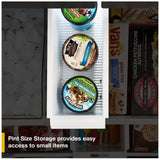 Whirlpool WRFF3536SZ French Door Refrigerator, 36 inch Width, 30 cu. ft. Capacity, Water Dispenser (Exterior), Ice Dispenser (Thru Door), ENERGY STAR Certified, FingerPrint Resistant Stainless Steel colour