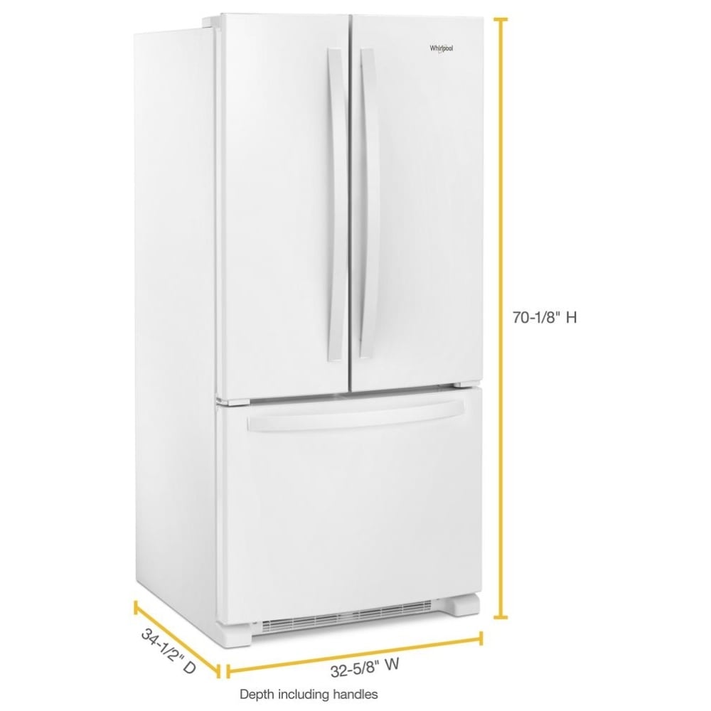 Whirlpool WRFF5333PW French Door Refrigerator