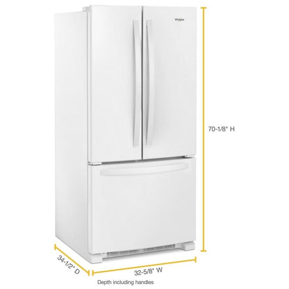 Whirlpool WRFF5333PW French Door Refrigerator