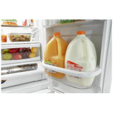 Whirlpool WRFF5333PW Bottom Freezer French Door Refrigerator, 33 inch Width, 22 cu. ft. Capacity, Water Dispenser (Interior), Ice Dispenser (Freezer Located), ENERGY STAR Certified, White colour