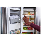 Whirlpool WRMC5036RV French Door Refrigerator, 36 inch Width, 22 cu. ft. Capacity, Counter Depth, Water Dispenser (Exterior), Ice Dispenser (Thru Door), ENERGY STAR Certified, Black Stainless colour, EveryDrop™ Water Filtration