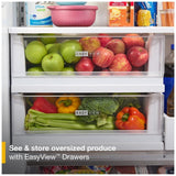 Whirlpool WRMC5036RZ French Door Refrigerator, 36 inch Width, 22 cu. ft. Capacity, Counter Depth, Water Dispenser (Exterior), Ice Dispenser (Thru Door), ENERGY STAR Certified, Fingerprint-Resistant Stainless colour, EveryDrop™ Water Filtration