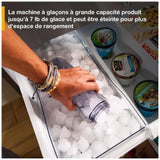 Whirlpool WRMF3336SV French Door Refrigerator, 36 inch Width, 30 cu. ft. Capacity, Water Dispenser (Interior), Ice Dispenser (Freezer Located), ENERGY STAR Certified, Fingerprint-Resistant Black Stainless colour