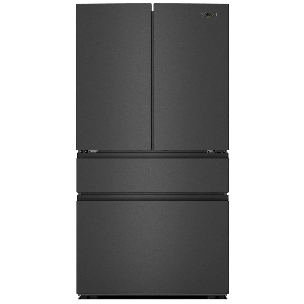 Whirlpool WRMF3336SV French Door Refrigerator, 36 inch Width, 30 cu. ft. Capacity, Water Dispenser (Interior), Ice Dispenser (Freezer Located), ENERGY STAR Certified, Fingerprint-Resistant Black Stainless colour