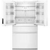 Whirlpool WRMF3336SW French Door Refrigerator, 36 inch Width, 30 cu. ft. Capacity, Water Dispenser (Interior), Ice Dispenser (Freezer Located), ENERGY STAR Certified, White colour