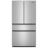 Whirlpool WRMF3336SZ French Door Refrigerator, 36 inch Width, 30 cu. ft. Capacity, Water Dispenser (Interior), Ice Dispenser (Freezer Located), ENERGY STAR Certified, Fingerprint-Resistant Stainless Finish colour