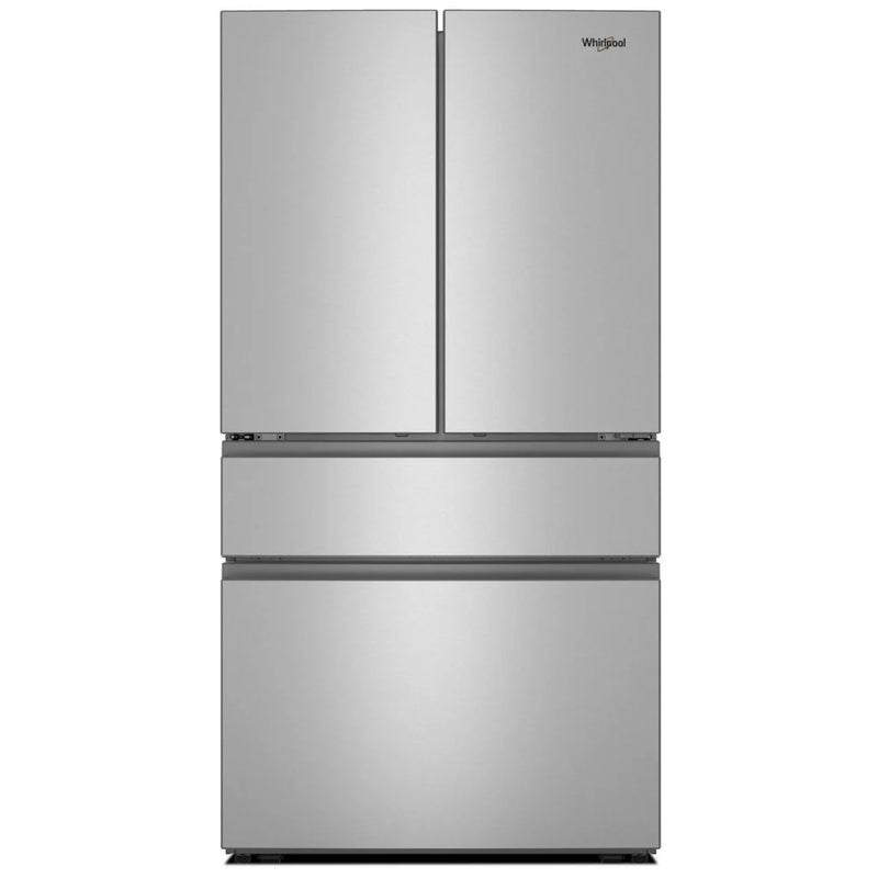 Whirlpool WRMF3336SZ French Door Refrigerator, 36 inch Width, 30 cu. ft. Capacity, Water Dispenser (Interior), Ice Dispenser (Freezer Located), ENERGY STAR Certified, Fingerprint-Resistant Stainless Finish colour