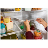 Whirlpool WRMF3536SV French Door Refrigerator, 36 inch Width, 29 cu. ft. Capacity, Water Dispenser (Exterior), Ice Dispenser (Thru Door), ENERGY STAR Certified, Fingerprint-Resistant Black Stainless colour