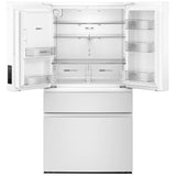 Whirlpool WRMF3536SW French Door Refrigerator, 36 inch Width, 29 cu. ft. Capacity, Water Dispenser (Exterior), Ice Dispenser (Thru Door), ENERGY STAR Certified, White colour