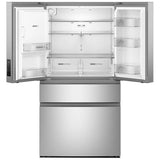 Whirlpool WRMF3536SZ French Door Refrigerator, 36 inch Width, 29 cu. ft. Capacity, Water Dispenser (Exterior), Ice Dispenser (Thru Door), ENERGY STAR Certified, Fingerprint-Resistant Stainless Finish colour