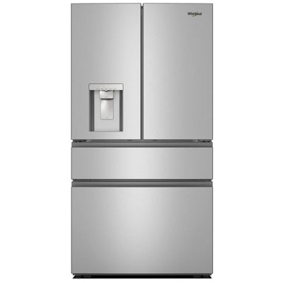 Whirlpool WRMF3536SZ French Door Refrigerator, 36 inch Width, 29 cu. ft. Capacity, Water Dispenser (Exterior), Ice Dispenser (Thru Door), ENERGY STAR Certified, Fingerprint-Resistant Stainless Finish colour, EveryDrop™ Water Filtration