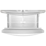 Whirlpool WRMF3636RW French Door Refrigerator, 36 inch Width, 24.5 cu. ft. Capacity, Water Dispenser (Exterior), Ice Dispenser (Thru Door), ENERGY STAR Certified, White colour