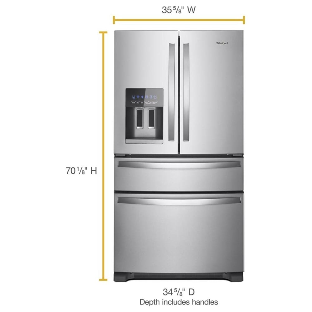 Whirlpool WRMF3636RZ French Door Refrigerator