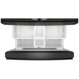 Whirlpool WRMF3636SV French Door Refrigerator, 36 inch Width, 29 cu. ft. Capacity, Water Dispenser (Exterior), Ice Dispenser (Thru Door), ENERGY STAR Certified, Fingerprint-Resistant Black Stainless colour