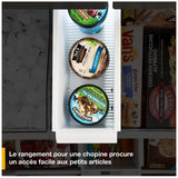 Whirlpool WRMF3636SV French Door Refrigerator, 36 inch Width, 29 cu. ft. Capacity, Water Dispenser (Exterior), Ice Dispenser (Thru Door), ENERGY STAR Certified, Fingerprint-Resistant Black Stainless colour