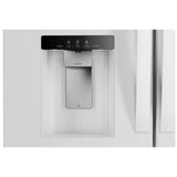 Whirlpool WRMF3636SW French Door Refrigerator, 36 inch Width, 29 cu. ft. Capacity, Water Dispenser (Exterior), Ice Dispenser (Thru Door), ENERGY STAR Certified, White colour