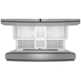 Whirlpool WRMF3636SZ French Door Refrigerator, 36 inch Width, 29 cu. ft. Capacity, Water Dispenser (Exterior), Ice Dispenser (Thru Door), ENERGY STAR Certified, Fingerprint-Resistant Stainless Finish colour