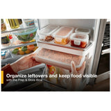 Whirlpool WRMF7736PZ French Door Refrigerator, 36 inch Width, 26.2 cu. ft. Capacity, Water Dispenser (Exterior), Ice Dispenser (Thru Door), FingerPrint Resistant Stainless Steel colour