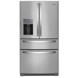 Whirlpool WRMF7736PZ French Door Refrigerator, 36 inch Width, 26.2 cu. ft. Capacity, Water Dispenser (Exterior), Ice Dispenser (Thru Door), FingerPrint Resistant Stainless Steel colour
