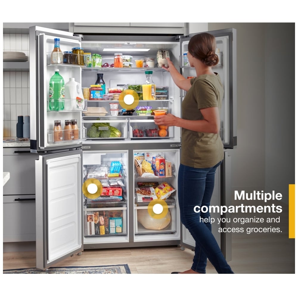 Whirlpool WRQA59CNKZ French Door Refrigerator