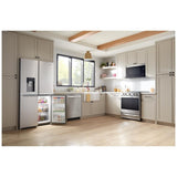 Whirlpool WRQC7836RZ Counter Depth Refrigerator, 36 inch Width, Counter Depth, Ice Dispenser (Thru Door), Water Dispenser (Exterior), ENERGY STAR Certified, 19.14 cu. ft. Capacity, Stainless Steel colour