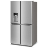 Whirlpool WRQC7836RZ Counter Depth Refrigerator, 36 inch Width, Counter Depth, Ice Dispenser (Thru Door), Water Dispenser (Exterior), ENERGY STAR Certified, 19.14 cu. ft. Capacity, Stainless Steel colour