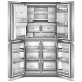 Whirlpool WRQC7836RZ Counter Depth Refrigerator, 36 inch Width, Counter Depth, Ice Dispenser (Thru Door), Water Dispenser (Exterior), ENERGY STAR Certified, 19.14 cu. ft. Capacity, Stainless Steel colour