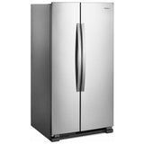 Whirlpool WRS312SNHM Side by Side Refrigerator, 33 inch Width, Optional Ice Maker (Special Order), 21.7 cu. ft. Capacity, Stainless Steel colour