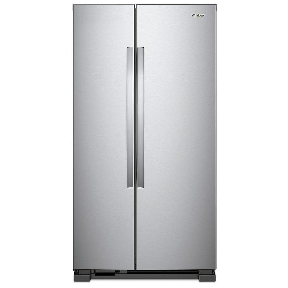 Whirlpool WRS315SNHM Side by Side Refrigerator, 36 inch Width, Optional Ice Maker (Special Order), 25.1 cu. ft. Capacity, Stainless Steel colour