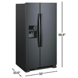 Whirlpool WRS321SDHV Side by Side Refrigerator