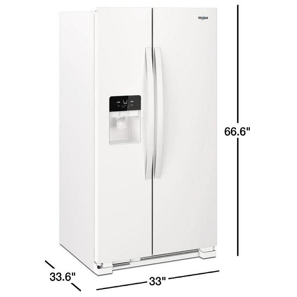 Whirlpool WRS321SDHW Side by Side Refrigerator