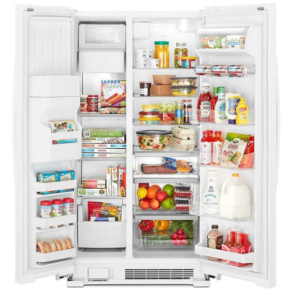 Whirlpool WRS321SDHW Side by Side Refrigerator