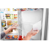 Whirlpool WRS321SDHZ Side by Side Refrigerator, 33 inch Width, Ice Dispenser (Thru Door), Water Dispenser (Exterior), 21.4 cu. ft. Capacity, Stainless Steel colour