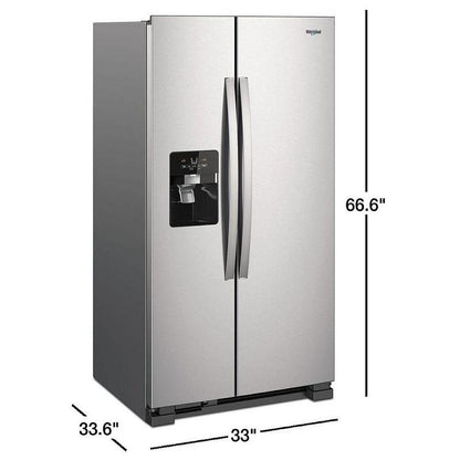 Whirlpool WRS321SDHZ Side by Side Refrigerator