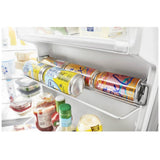 Whirlpool WRS321SDHZ Side by Side Refrigerator, 33 inch Width, Ice Dispenser (Thru Door), Water Dispenser (Exterior), 21.4 cu. ft. Capacity, Stainless Steel colour