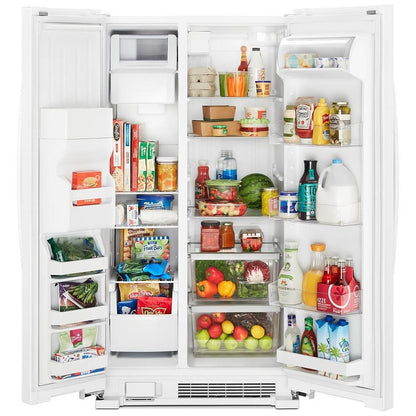Whirlpool WRS335SDHW Side by Side Refrigerator