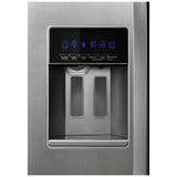 Whirlpool WRS588FIHZ Side by Side Refrigerator, 36 inch Width, 28.5 cu. ft. Capacity, Water Dispenser (Exterior), Ice Dispenser (Thru Door), Stainless Steel colour