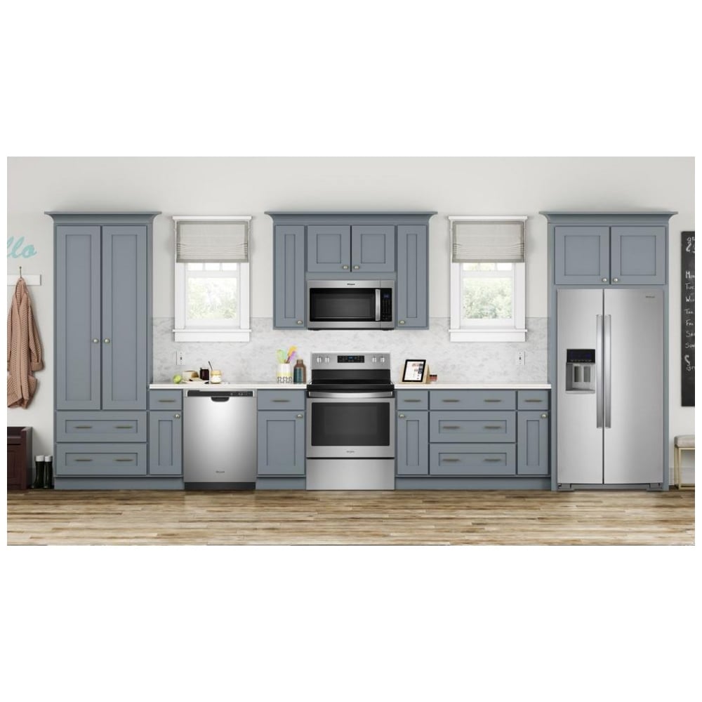 Whirlpool WRS588FIHZ Side by Side Refrigerator, 36 inch Width, 28.5 cu. ft. Capacity, Water Dispenser (Exterior), Ice Dispenser (Thru Door), Stainless Steel colour