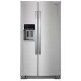 Whirlpool WRS588FIHZ Side by Side Refrigerator, 36 inch Width, 28.5 cu. ft. Capacity, Water Dispenser (Exterior), Ice Dispenser (Thru Door), Stainless Steel colour