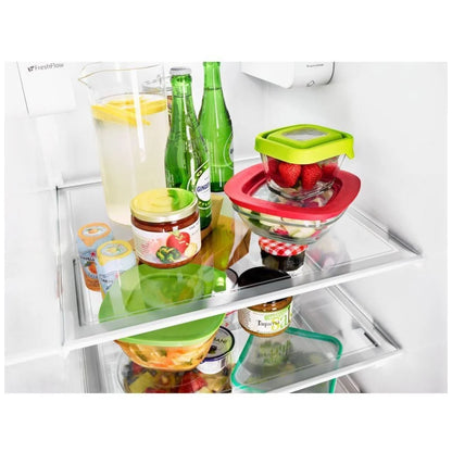 Whirlpool WRS588FIHZ Side by Side Refrigerator, 36 inch Width, 28.5 cu. ft. Capacity, Water Dispenser (Exterior), Ice Dispenser (Thru Door), Stainless Steel colour