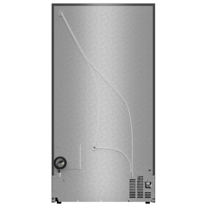 Whirlpool WRSC5536RV Side by Side Refrigerator, 36 inch Width, Counter Depth, Ice Dispenser (Thru Door), Water Dispenser (Exterior), 21 cu. ft. Capacity, Black Stainless colour