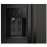 Whirlpool WRSC5536RV Side by Side Refrigerator, 36 inch Width, Counter Depth, Ice Dispenser (Thru Door), Water Dispenser (Exterior), 21 cu. ft. Capacity, Black Stainless colour