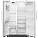 Whirlpool WRSC5536RW Side by Side Refrigerator, 36 inch Width, Counter Depth, Ice Dispenser (Thru Door), Water Dispenser (Exterior), 21 cu. ft. Capacity, White colour