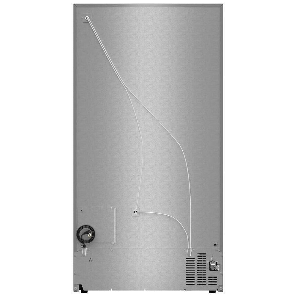 Whirlpool WRSC5536RZ Side by Side Refrigerator, 36 inch Width, Counter Depth, Ice Dispenser (Thru Door), Water Dispenser (Exterior), 21 cu. ft. Capacity, Stainless Steel colour